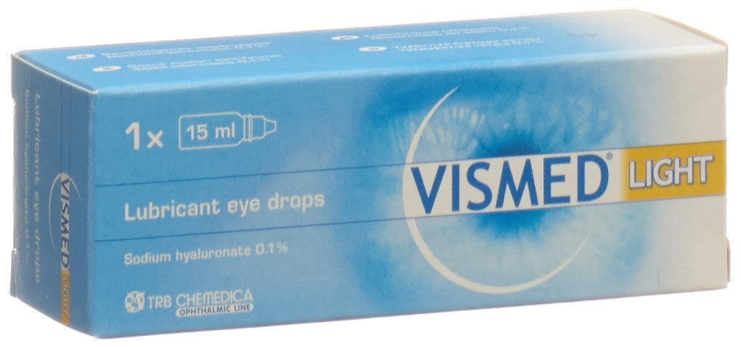 VISMED LIGHT gtt opht 1 mg/ml fl 15 ml