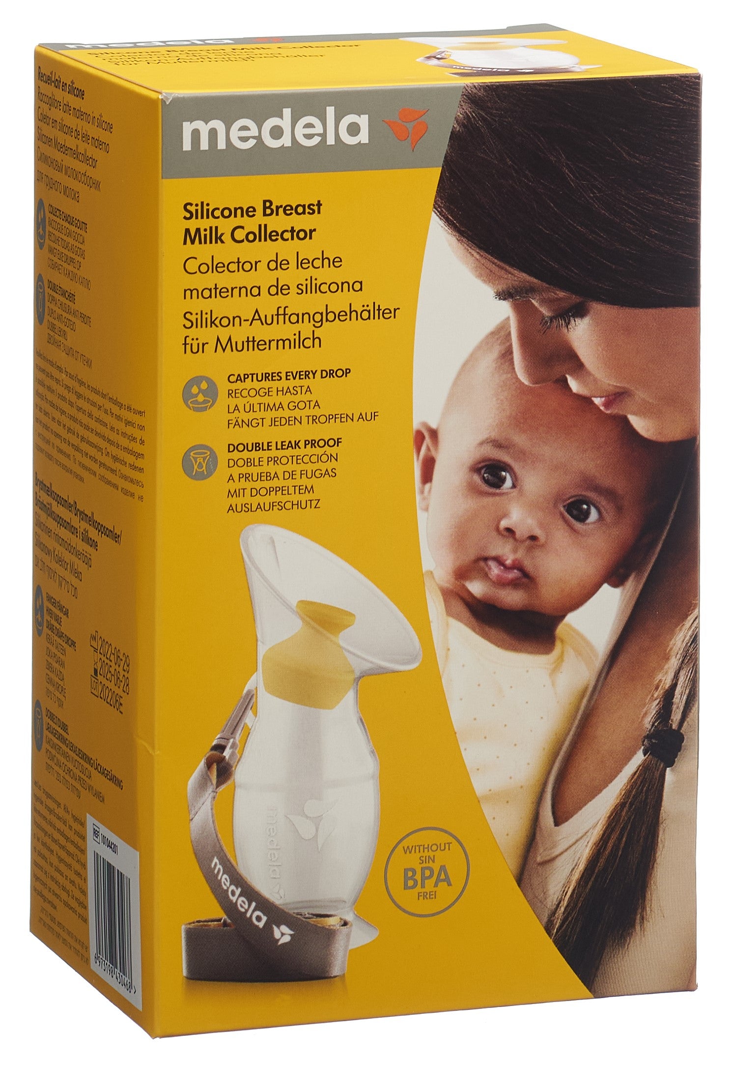Medela Recueil-lait Silicone Confortable | Lot de 2