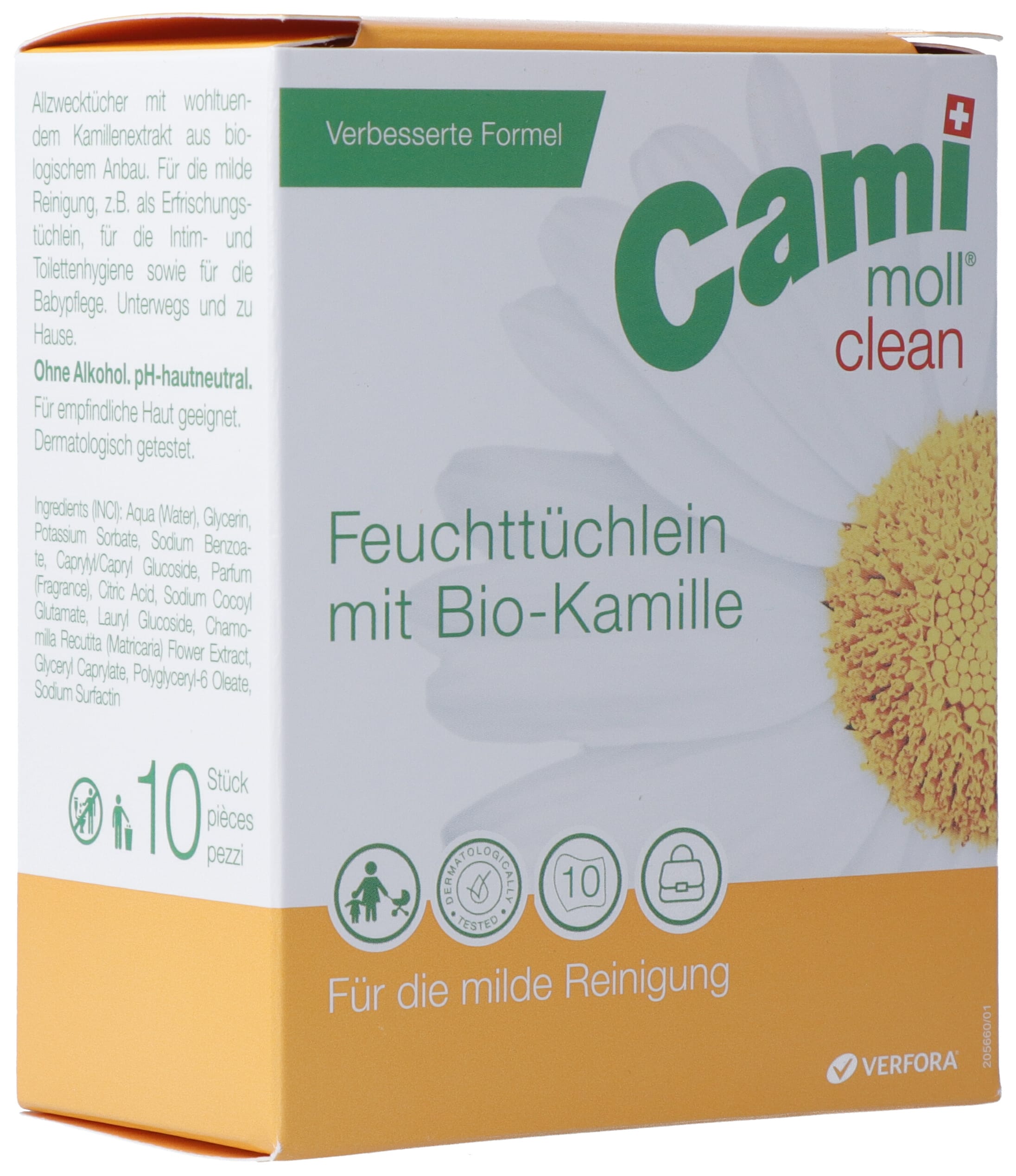 CAMI MOLL Serviettes Nettoyantes Douces | Lot 10 Pièces