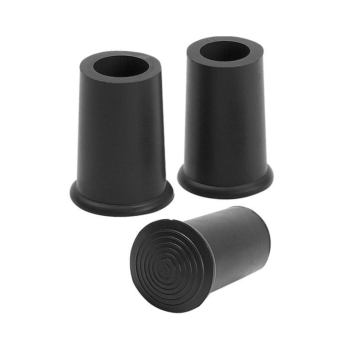 SAHAG Embout Caoutchouc Noir 18mm pour Canne Bois | Accessoire Sécurité