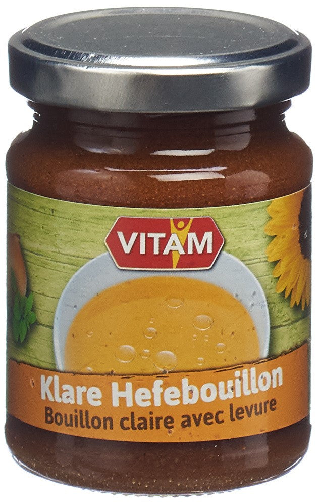 VITAM bouillon pâte levure claire verre 175 g