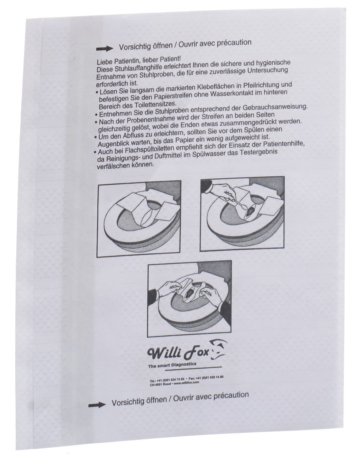 WILLI FOX collecteur de selles 25 pce