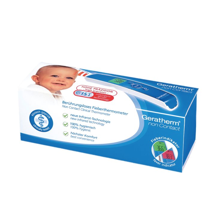 Geratherm Thermomètre Clinique Infrarouge Sans Contact | Rapide &amp; Fiable