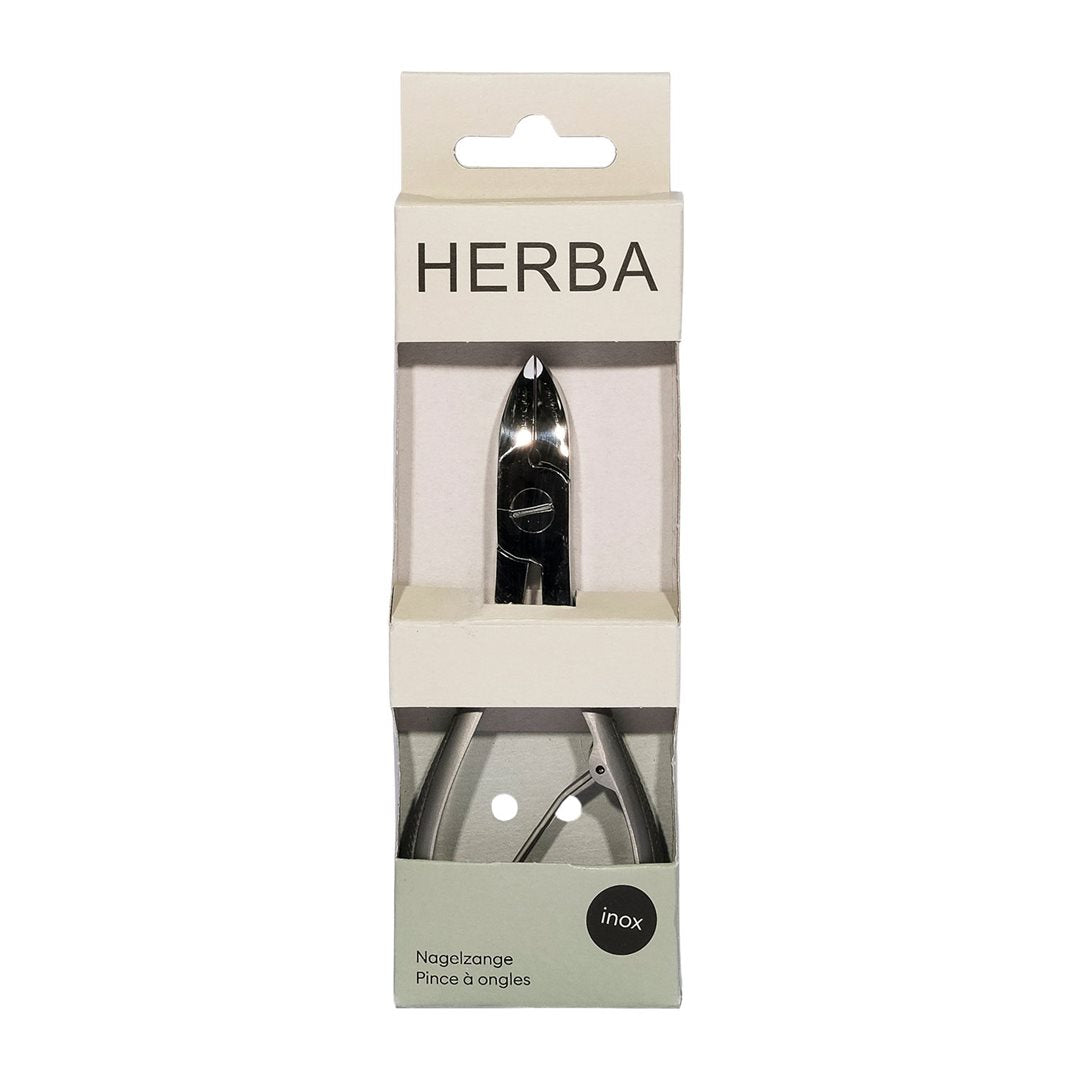 HERBA TOP Pince à Ongles Inox 12cm Coupe Précise | Soin Manucure