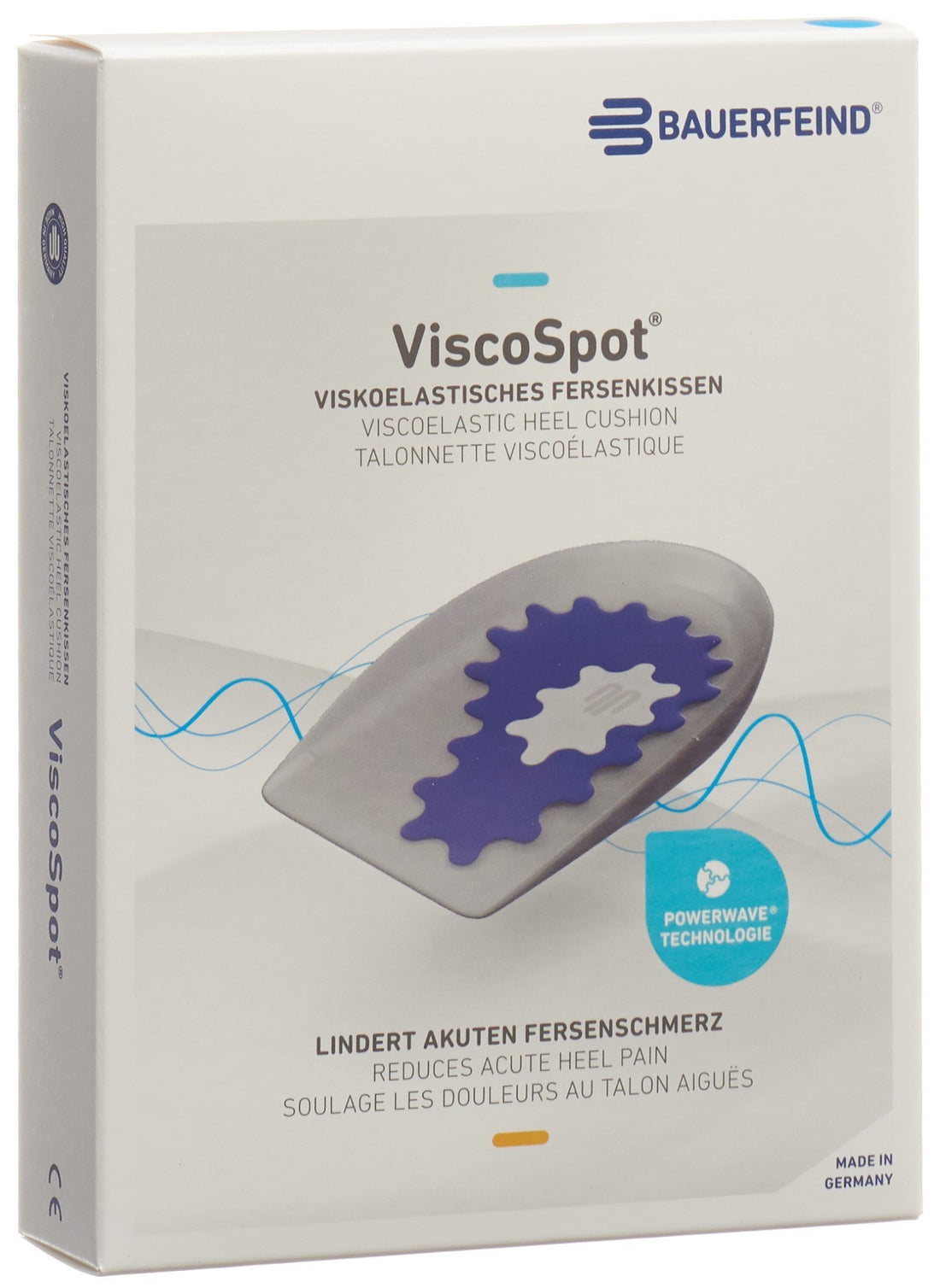 Bauerfeind ViscoSpot Talonnettes Soulagement Douleur | 1 Paire