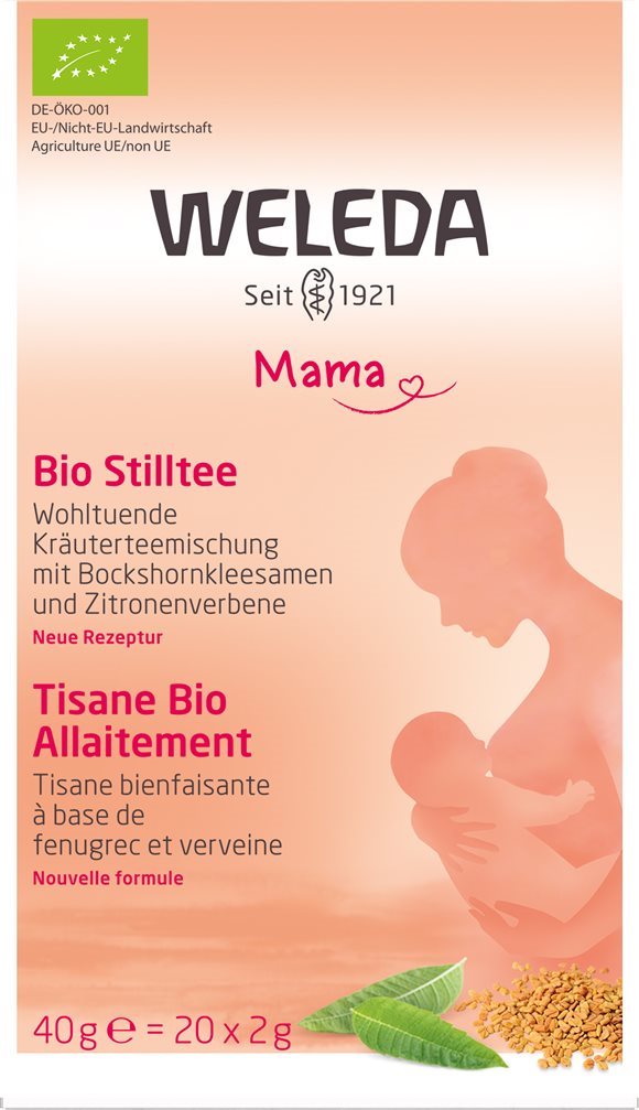 WELEDA MAMA tisane allaitement bio 20 sach 2 g