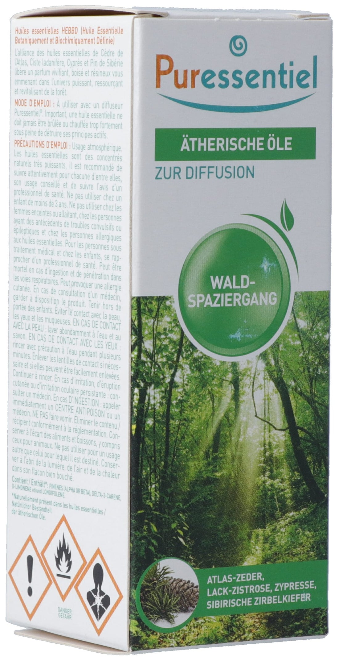 Puressentiel Diffusion Forêt Huile Essentielle 30 ml | Purifie l&