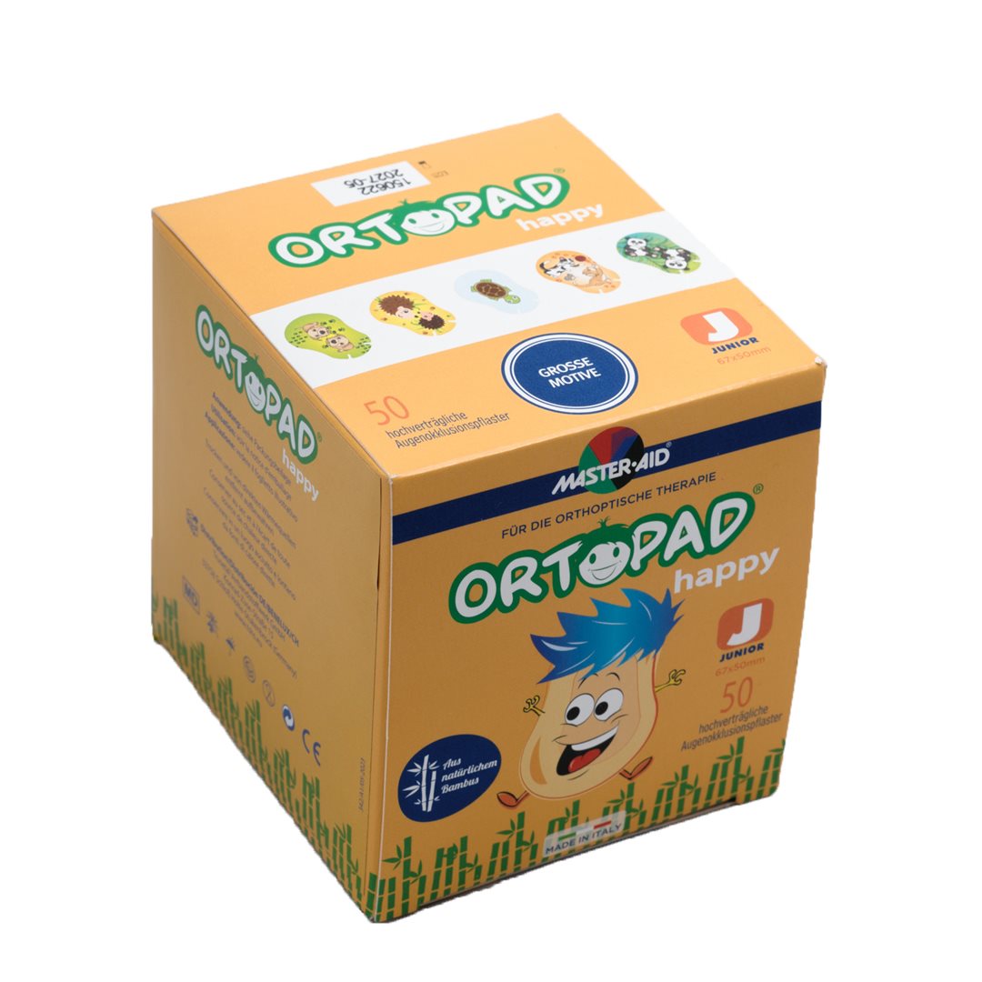 ORTOPAD Happy Patch Occlusif Junior 50 Pièces | Soin des Yeux