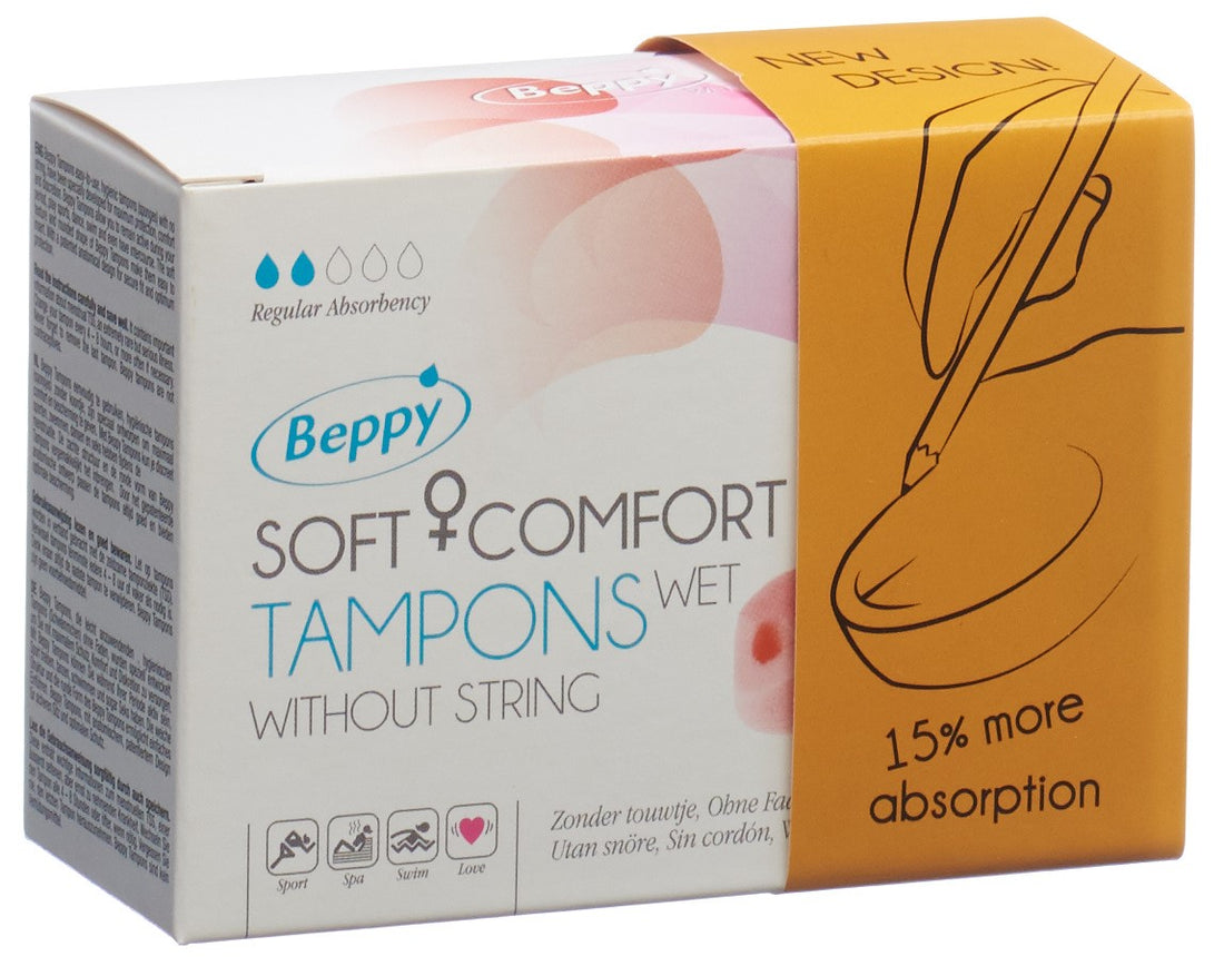 BEPPY Tampons Hygiéniques Soft Comfort 2 Pièces Confort Optimal | Lot de 2