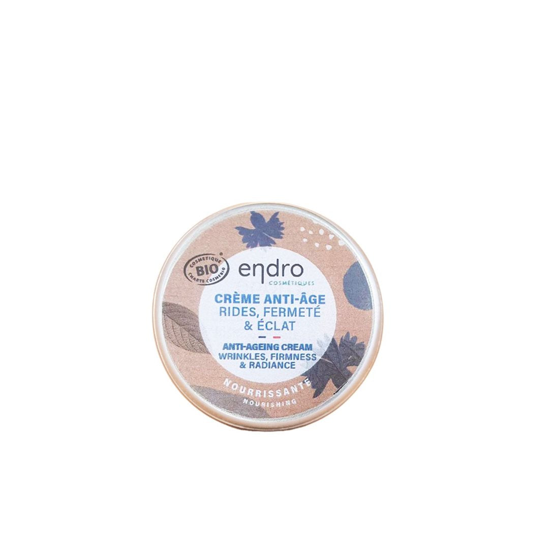 ENDRO Crème Visage Naturelle Anti-Âge Réparatrice | 15 ml