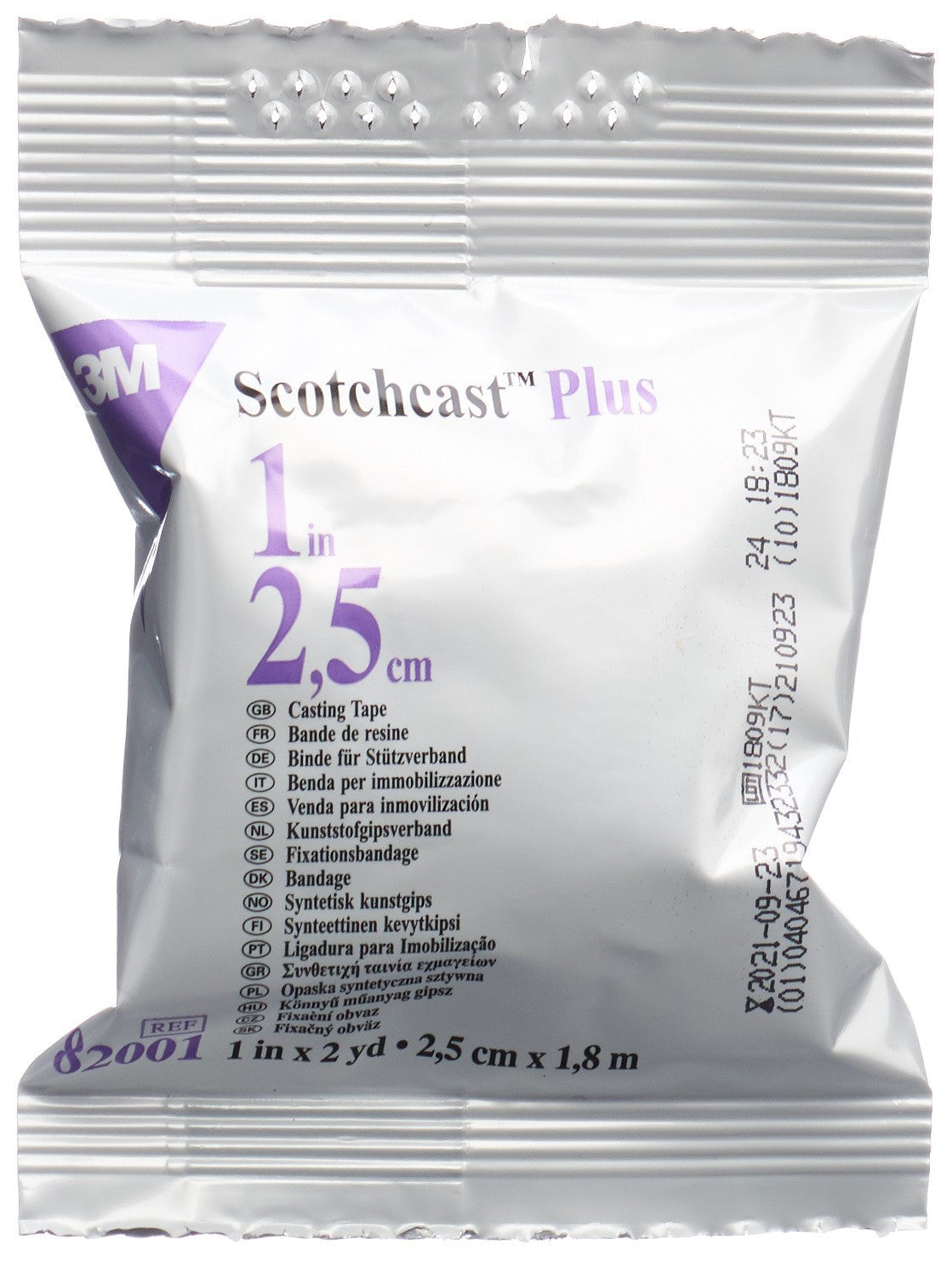 3M scotchcast plus 2.5cmx1.8m blanc