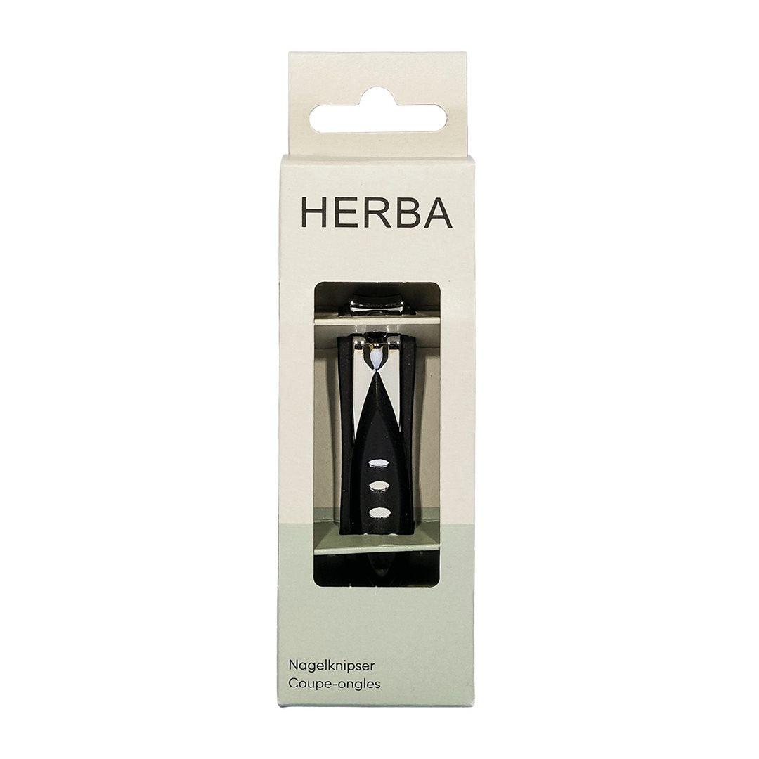 HERBA Coupe-ongles Précision avec Récipient | Soin des Ongles