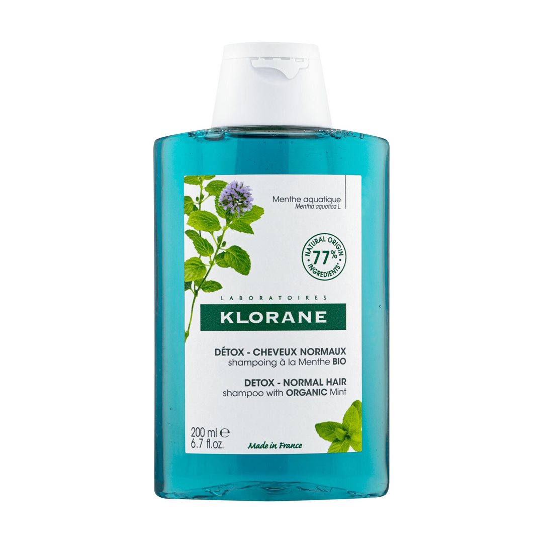 KLORANE Menthe Bio Shampooing Cheveux Gras 200 ml