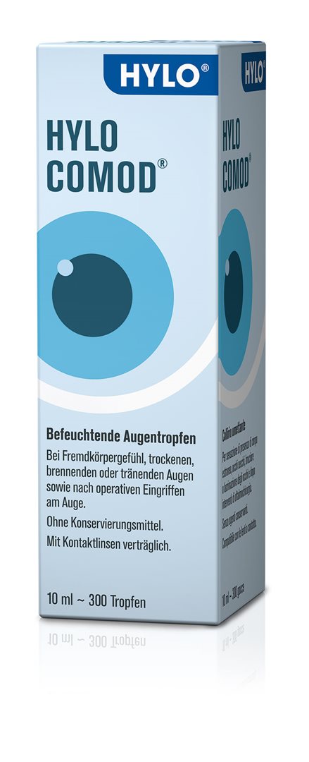 HYLO COMOD Gouttes Ophtalmiques Hydratantes 10 ml