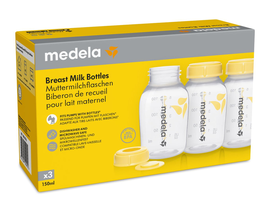 Medela Biberon Easy Start 150 ml Bébé | Lot 3 Pièces