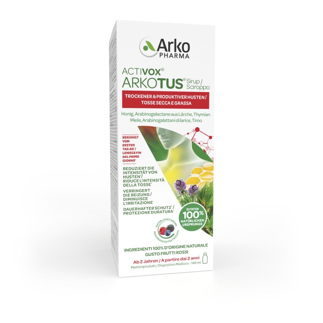 ARKOTOUX Sirop Toux Sèche Calme &amp; Apaise | Flacon 140 ml