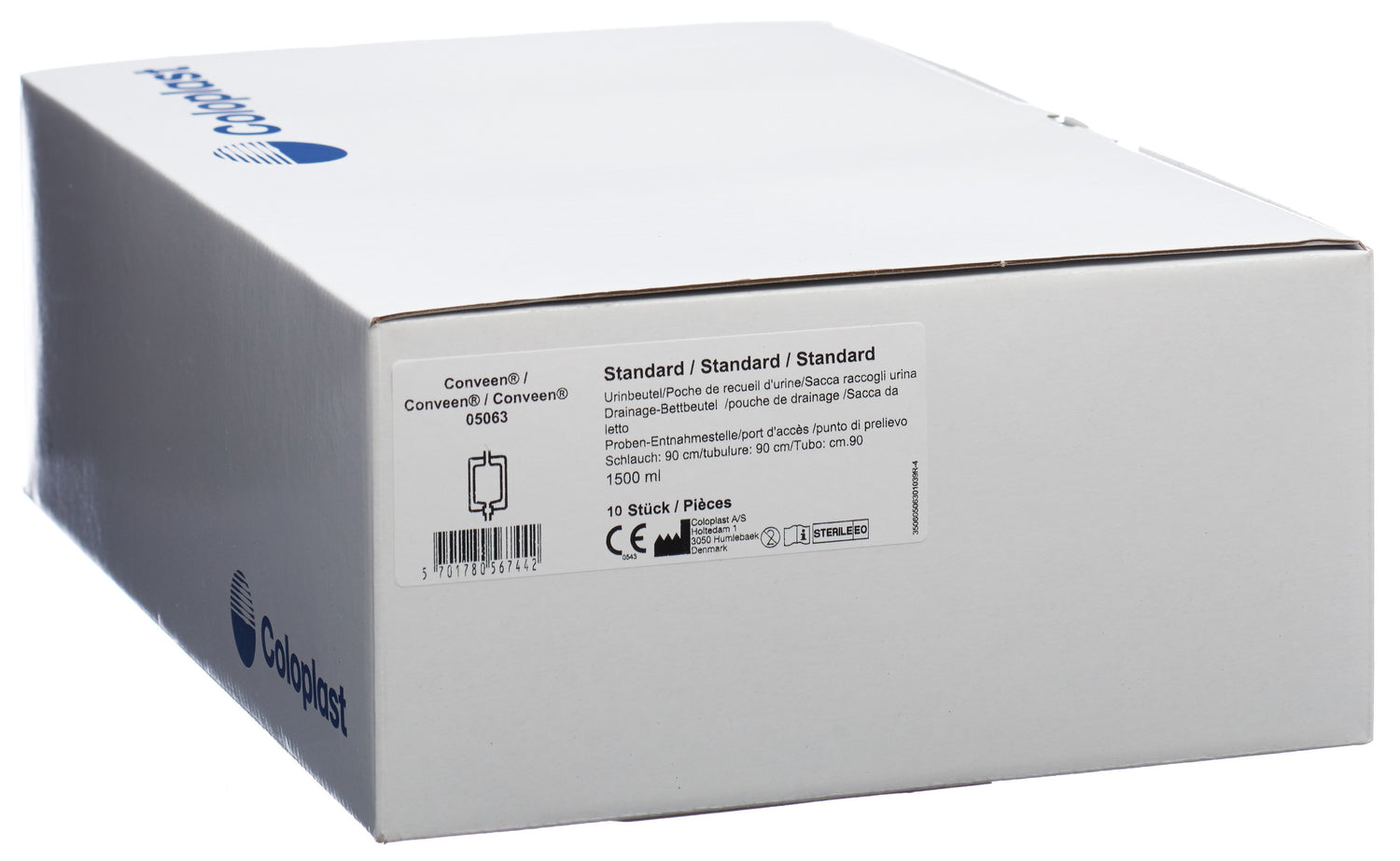 Conveen Poche Urinaire Nuit 1500ml 90cm | Confort &amp; Sécurité