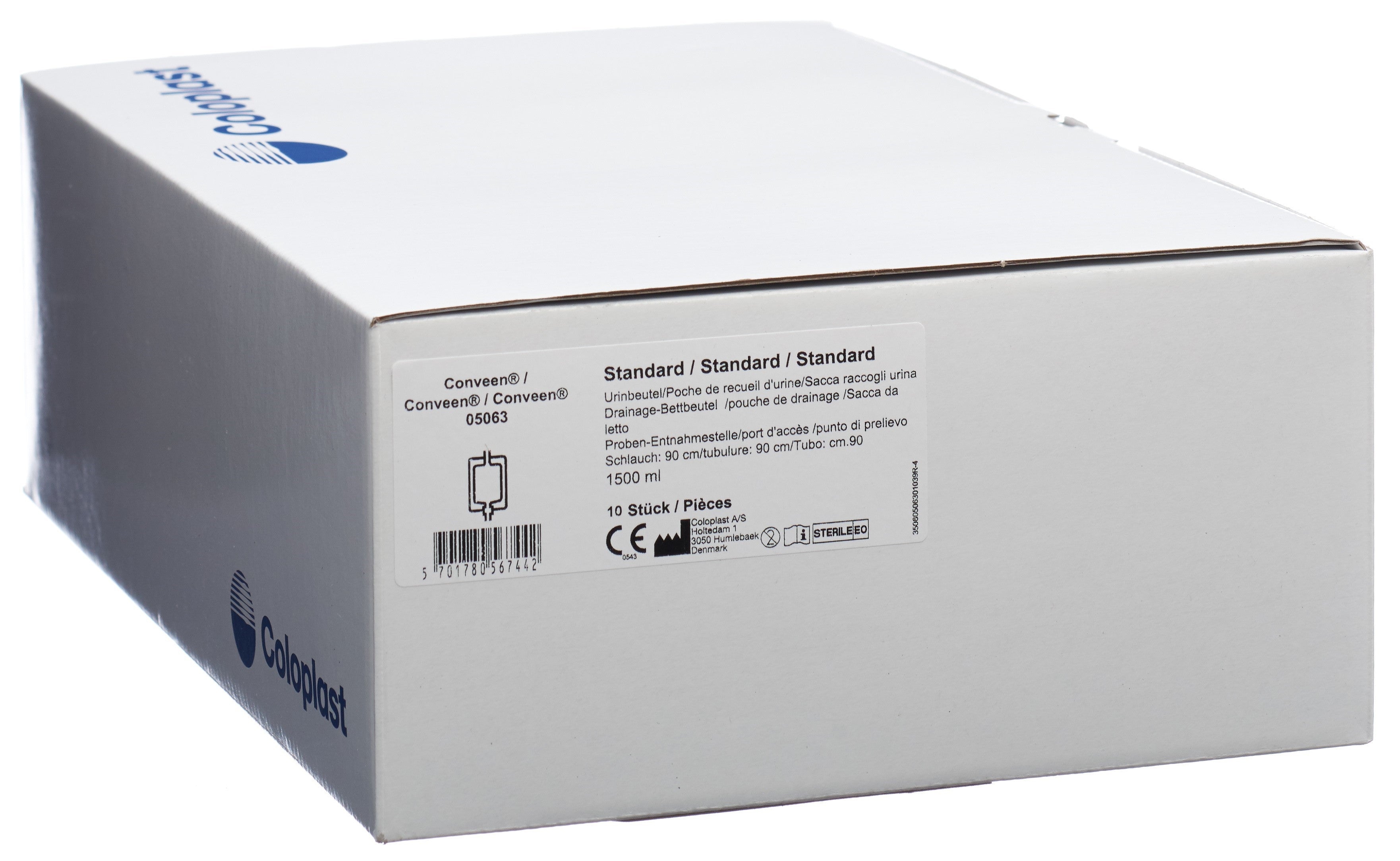 Conveen Poche Urinaire Nuit 1500ml 90cm | Confort &amp; Sécurité