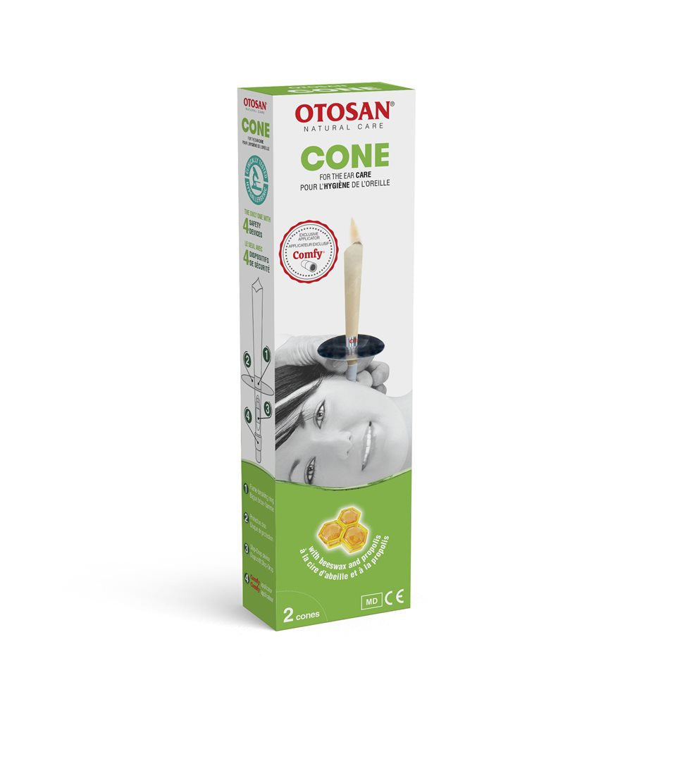 OTOSAN Cono Comfy Bougies Auriculaires 2 Pièces | Nettoyage Naturel