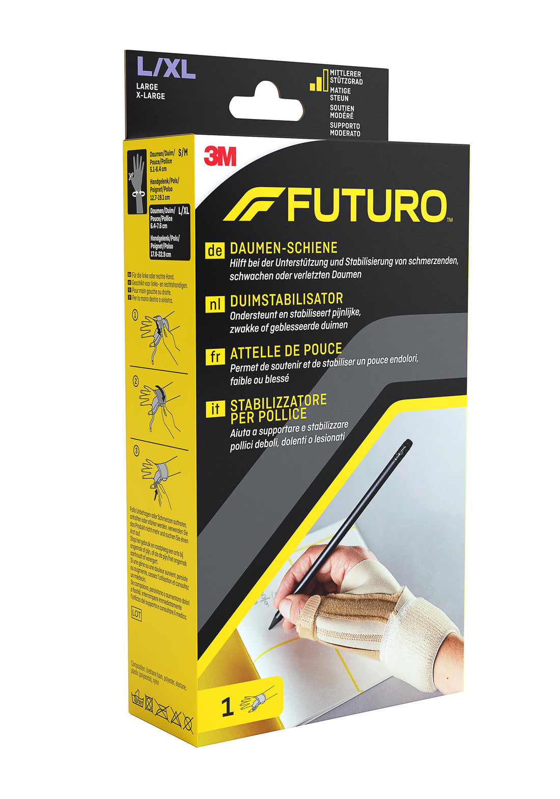 3M FUTURO attelle du pouce L/XL droite/gauche