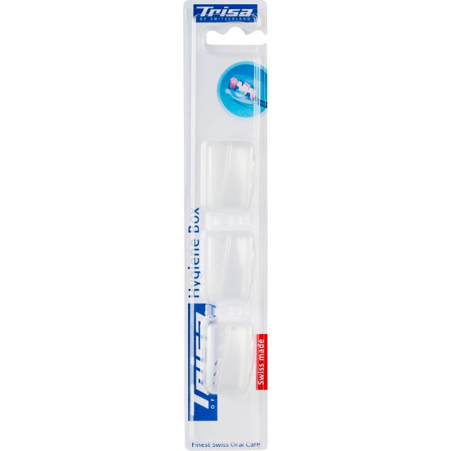 TRISA Capuchon Tête Brosse à Dents Protection Hygiénique | Lot de 2