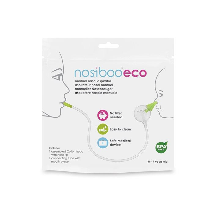 Nosiboo Eco Aspirateur Nasal Manuel Bébé | Soulage Rhume