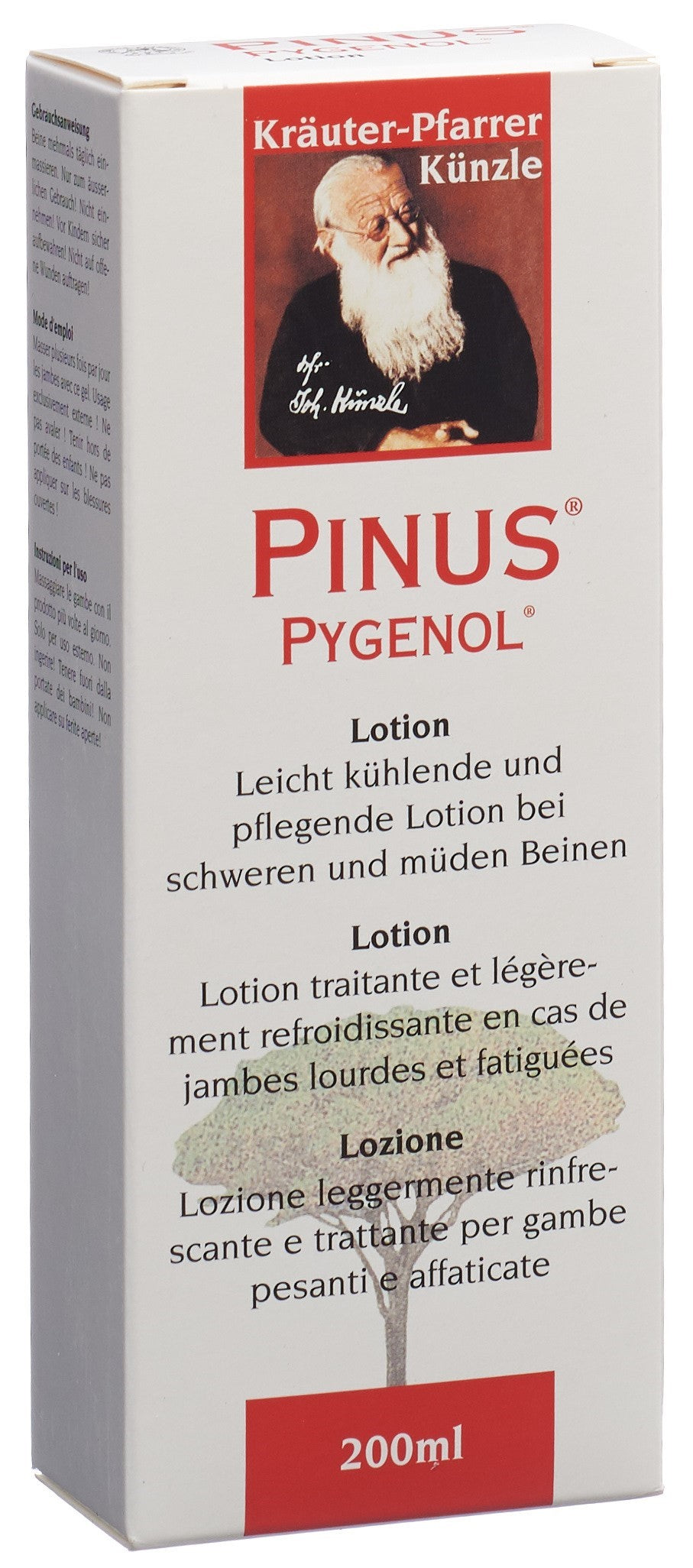 Künzle Pinus Pygenol Soin Respiratoire 200 ml