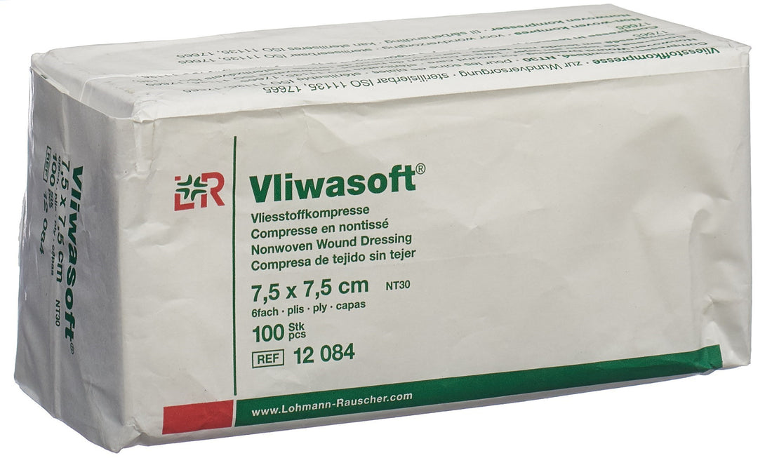 VLIWASOFT fibre n-tiss 7.5x7.5cm 6 c sach 100 pce