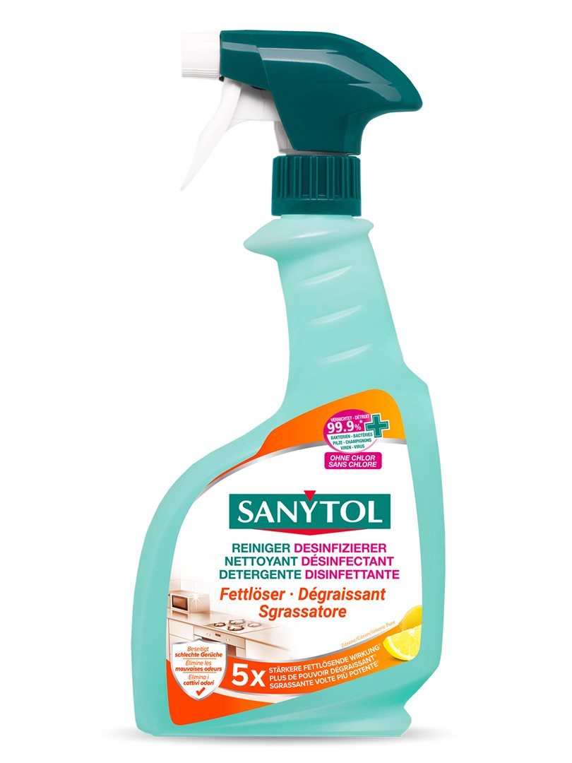 SANYTOL Désinfectant Cuisine Vapo 500 ml | Anti-Bactérien Efficace