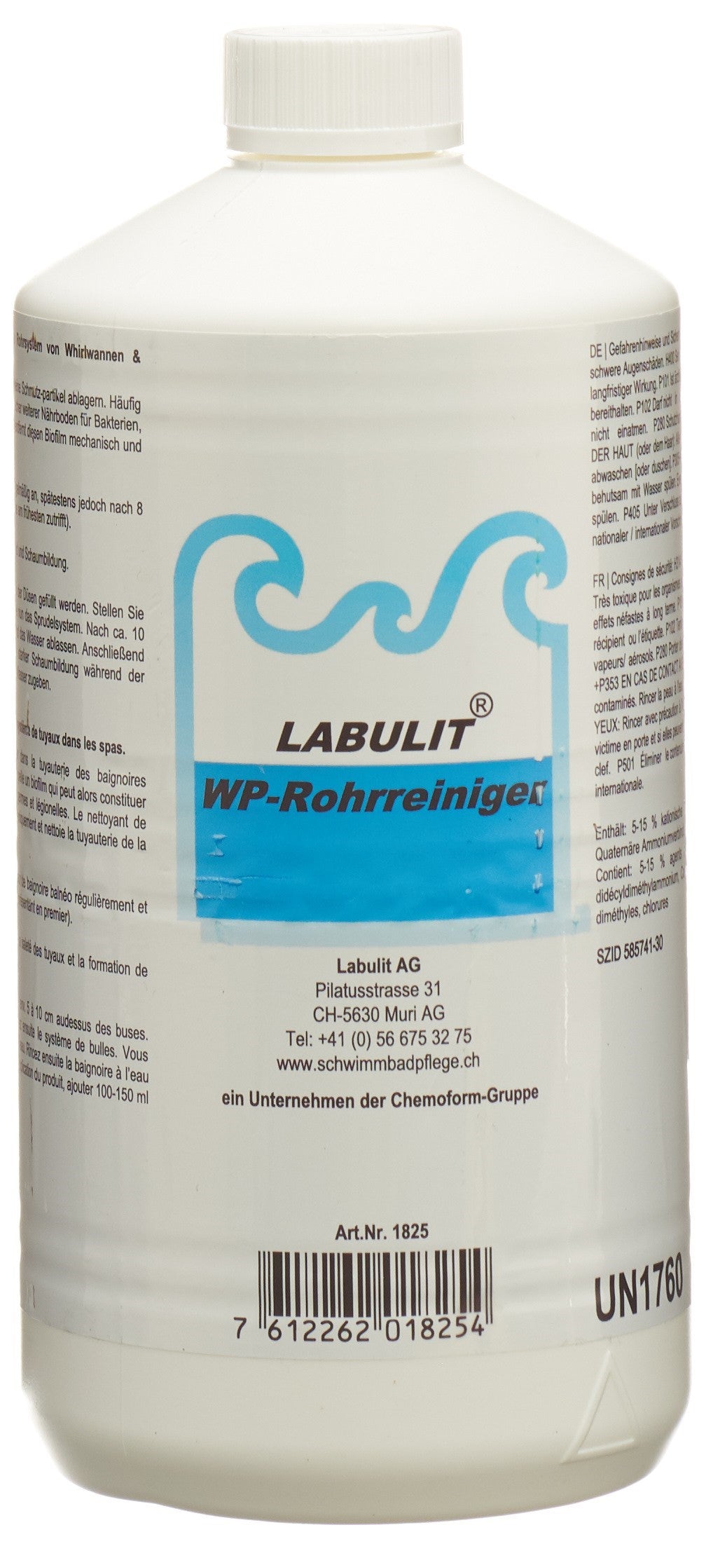 LABULIT WP Nettoyant Canalisation 1 L Efficace | Professionnel