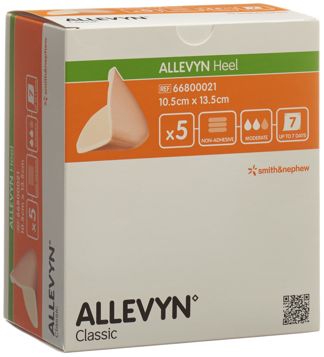ALLEVYN HEEL pansement pour talons 5 pce