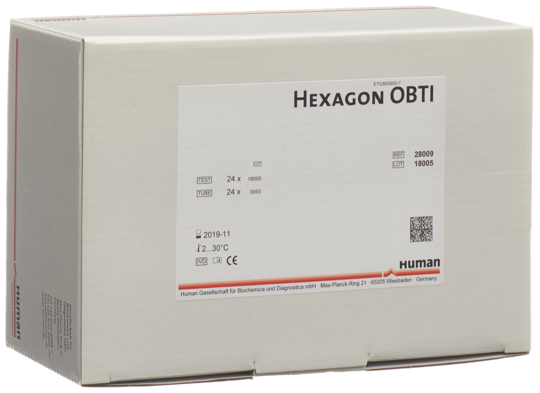 HEXAGON OBTI test immunologique selles 24 pce