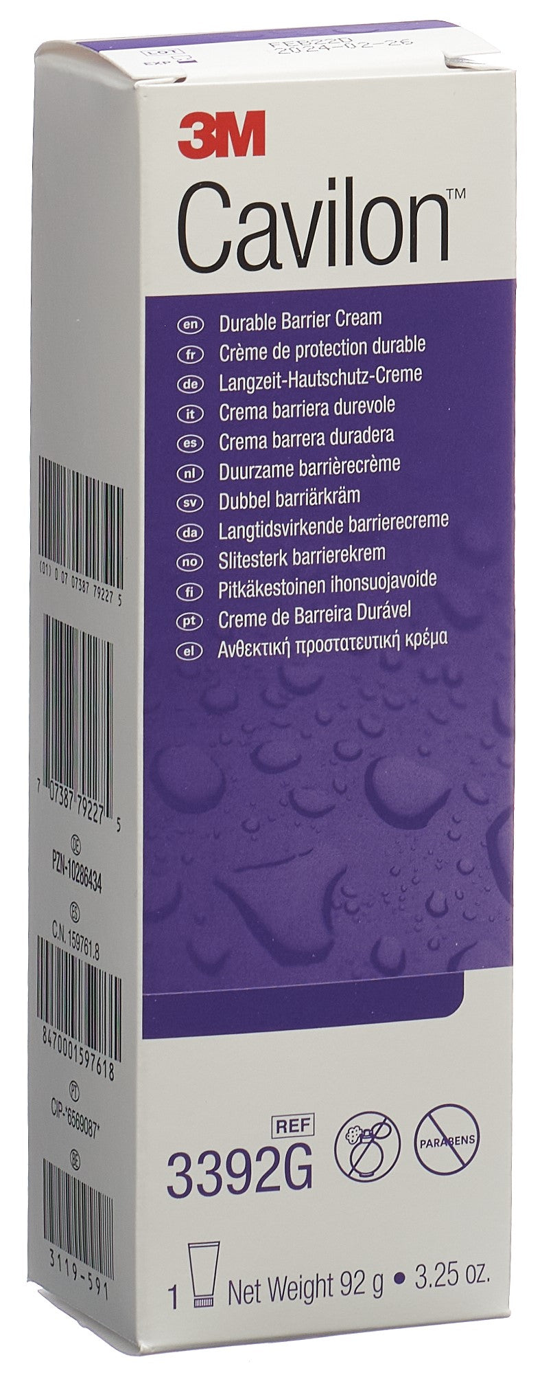 3M CAVILON crème protec cutanée long durée 92 g