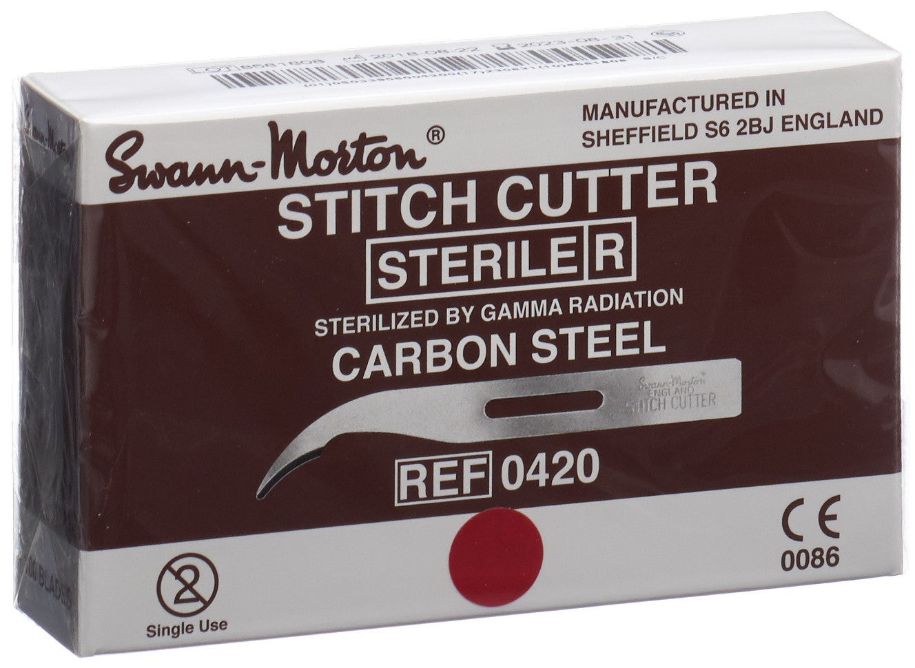 SWANN MORTON Coupe-fils stériles 100 pièces | Soin des plaies