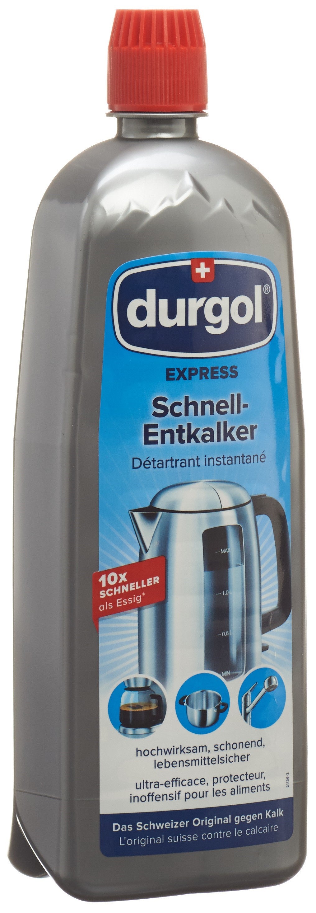 Durgol Express Détartrant Machine à Café 1 L | Action Instantanée
