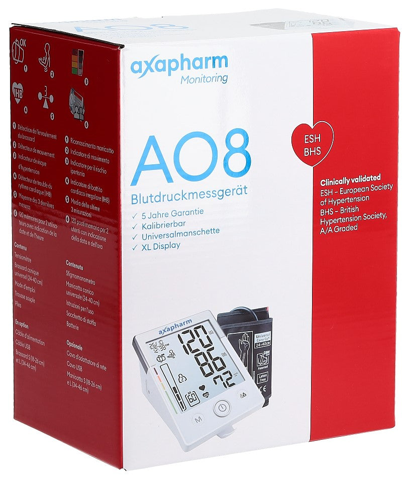 AXAPHARM AO8 Tensiomètre Bras Précis | Appareil Médical