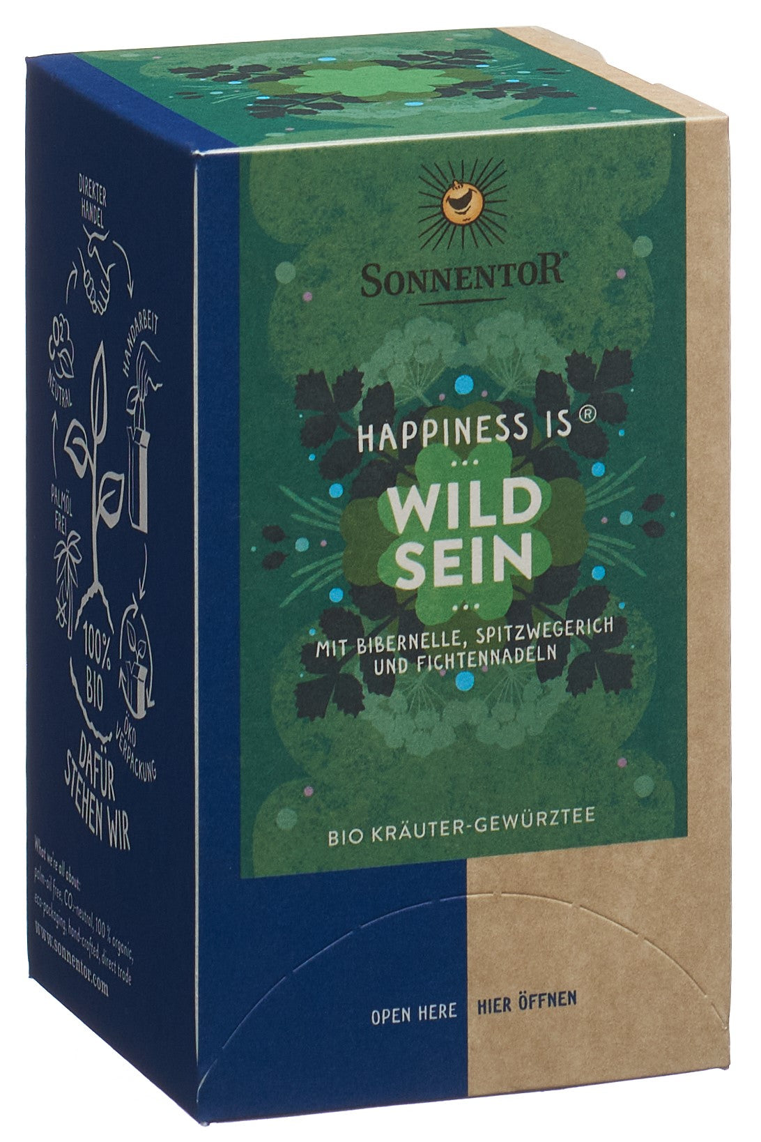 SONNENTOR Bonheur Sauvage Thé Bio 18 sachets | Bien-être