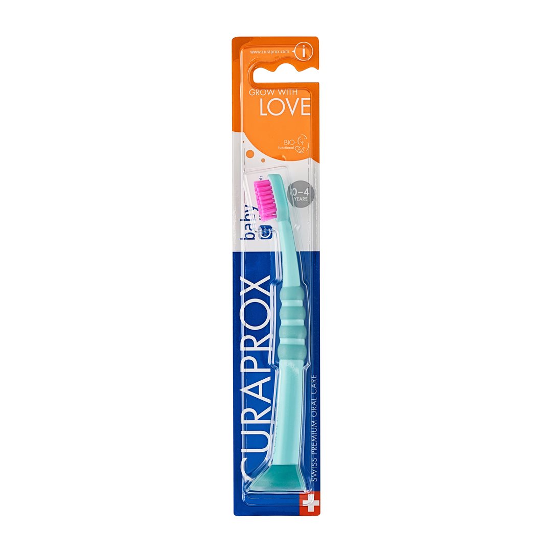 CURAPROX Brosse à Dents Bébé Douceur &amp; Protection | 1 Unité