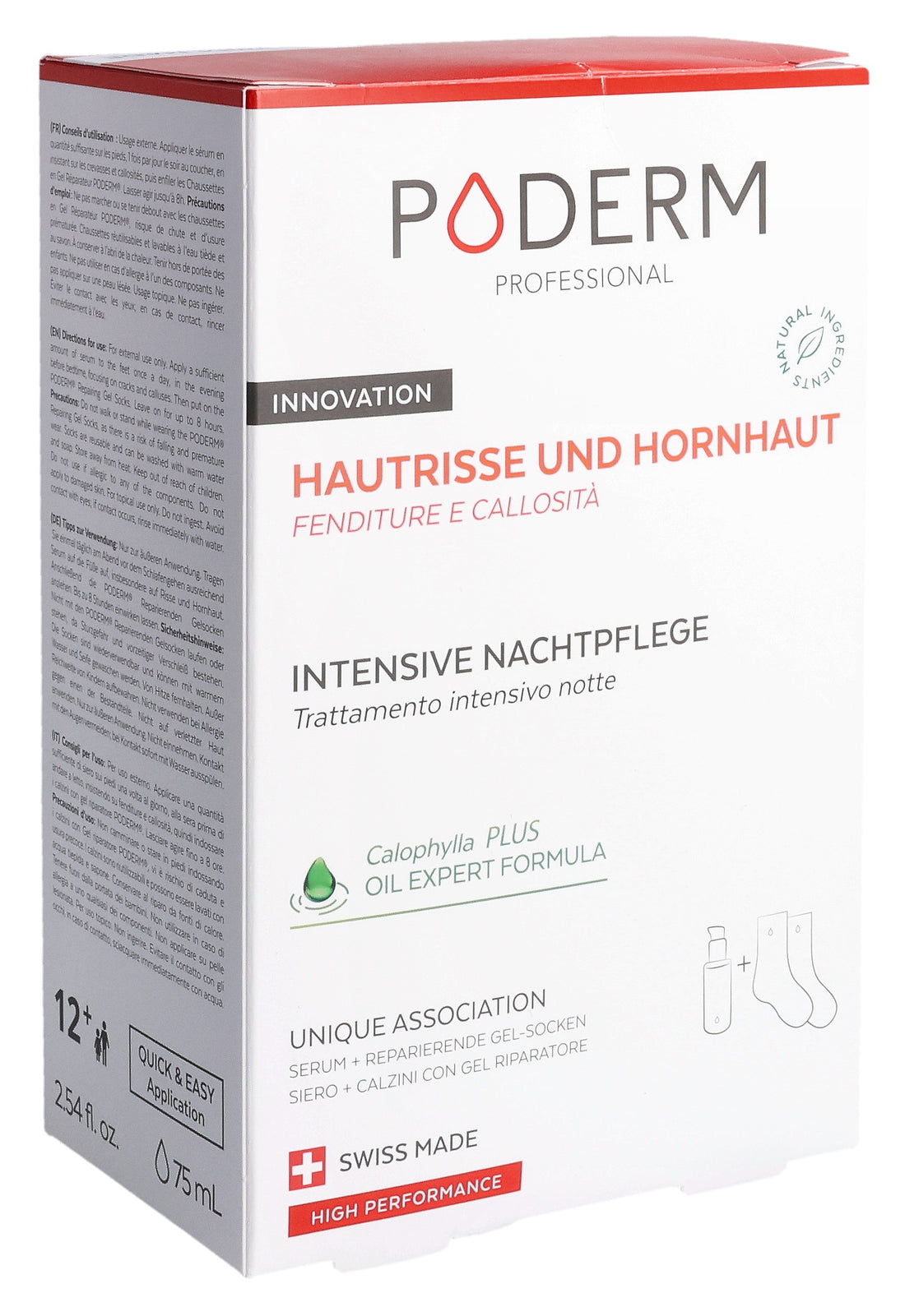PODERM Sérum Crevasses &amp; Callosités 75ml | Soin Pieds Expert