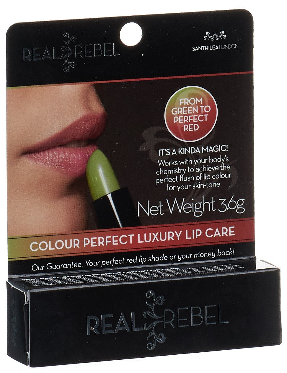 REAL REBEL Baume à Lèvres Couleur Intense Hydratant | 4g
