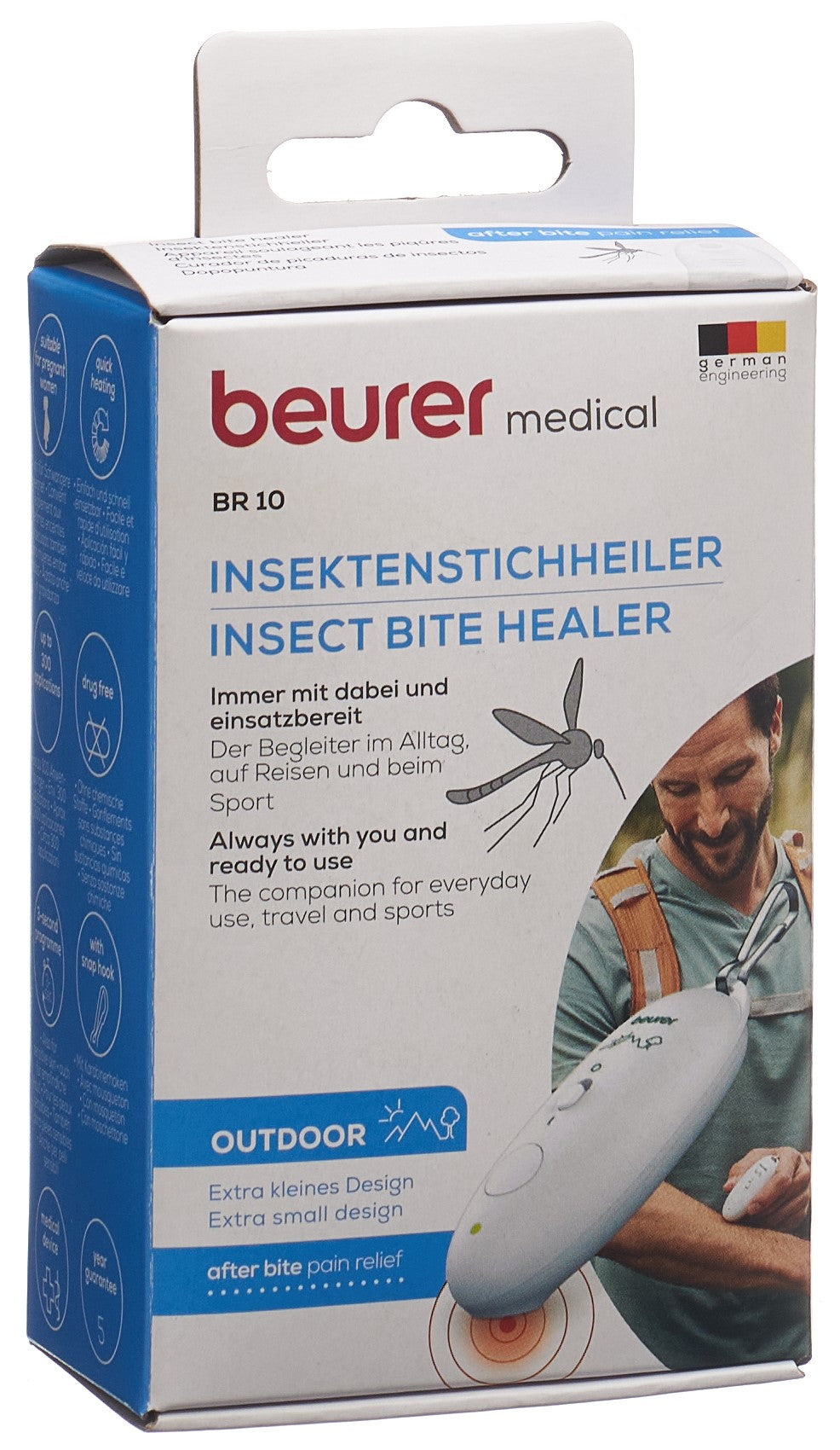 BEURER BR 10 Apaisement Rapide Piqures Insectes | Appareil Médical