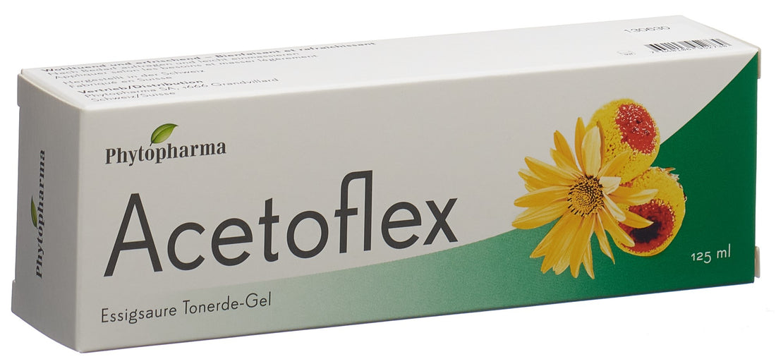 PHYTOPHARMA Acetoflex Gel Soulage Douleurs Articulaires 125 ml