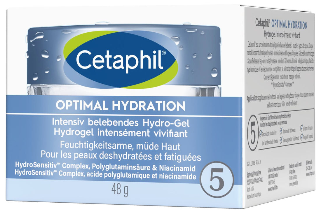 Cetaphil Optimal Hydration Hydrogel Vivifiant 48 g | Soin Hydratant Intense