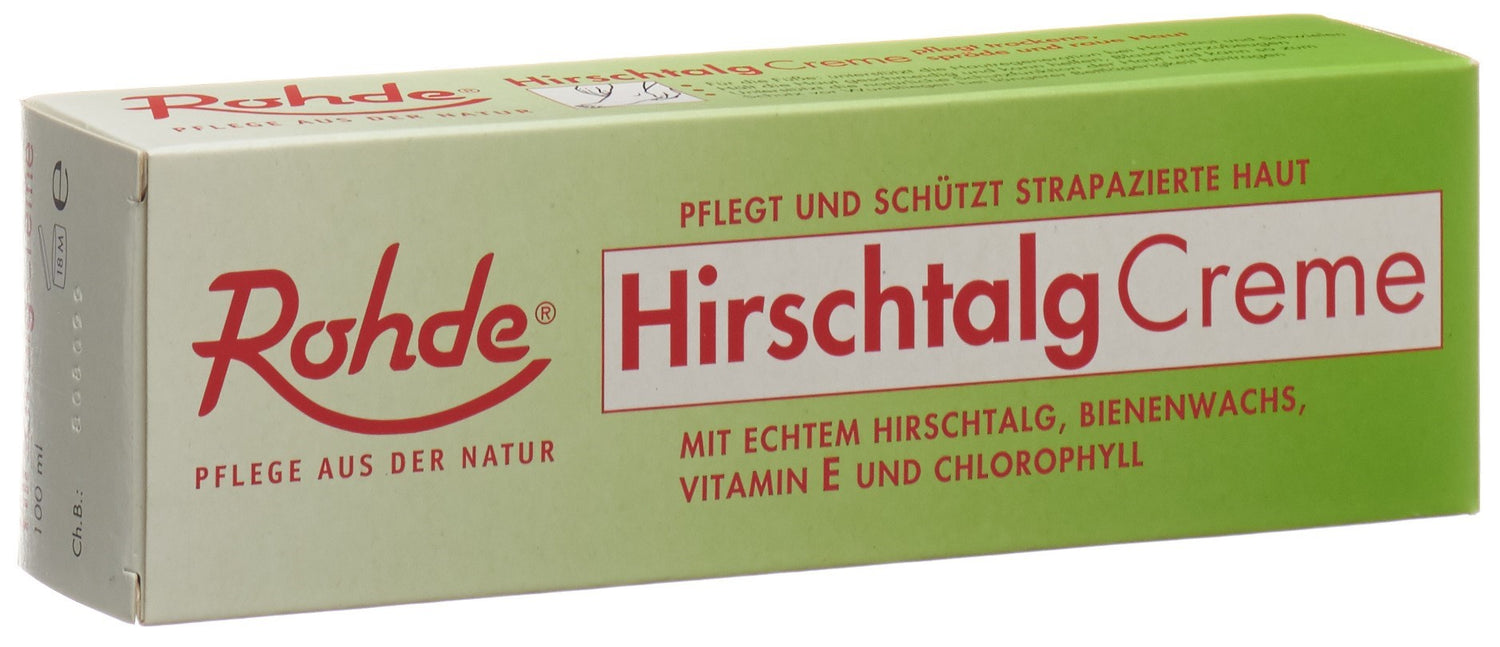 ROHDE Crème Suif de Cerf Peaux Sèches 100 ml