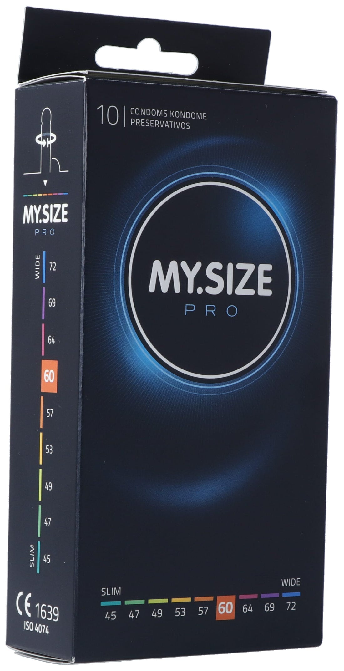 MY SIZE PRO Préservatifs Confort 60mm | Lot de 10