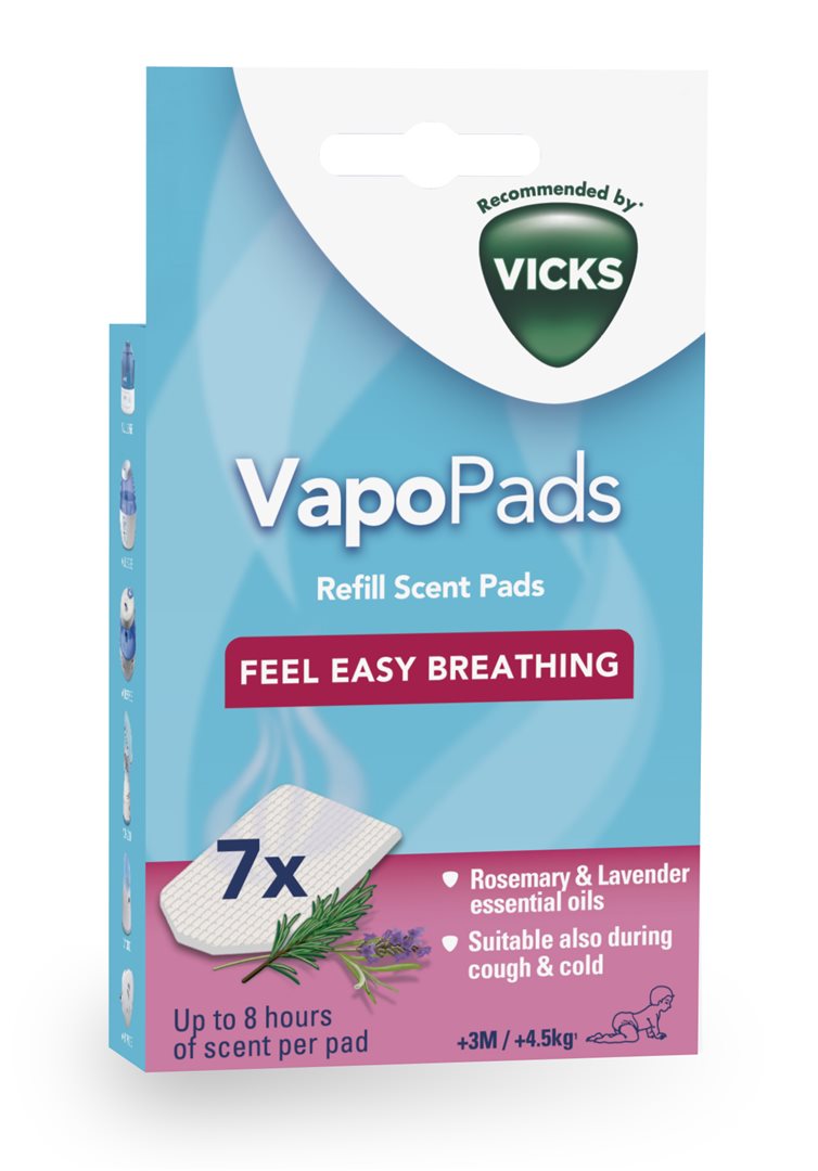 VICKS vapopads VBR7EV1 refill romarin lavan 7 pce