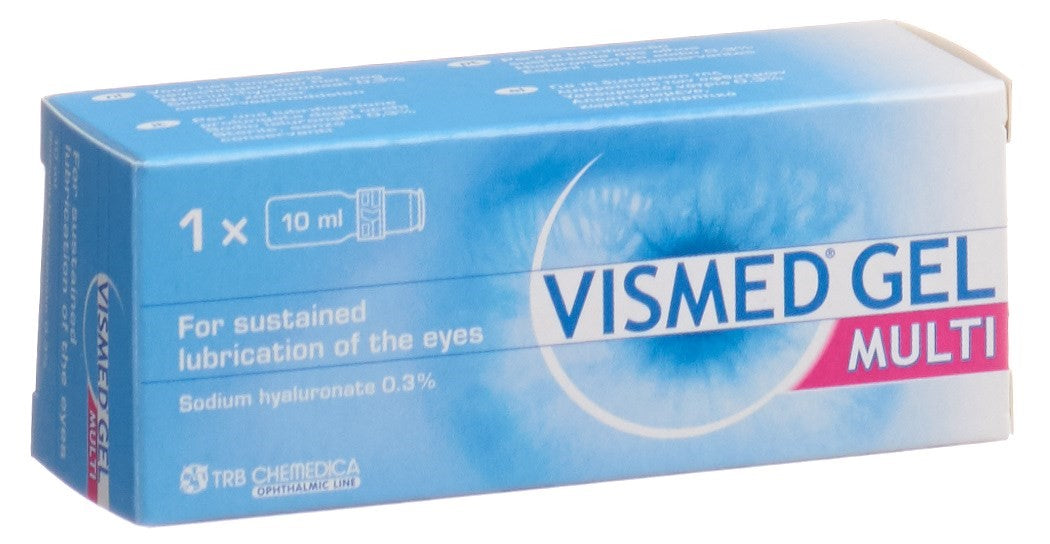 VISMED gel 3 mg/ml multi hydrogel fl 10 ml