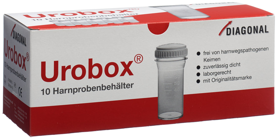 UROBOX récipient urine exempt de germe 60ml 10 pce