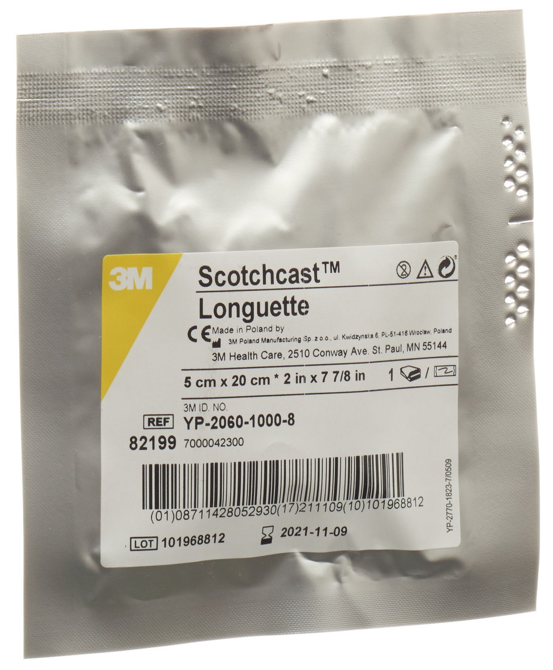 3M scotchcast plus longuette 5x20cm