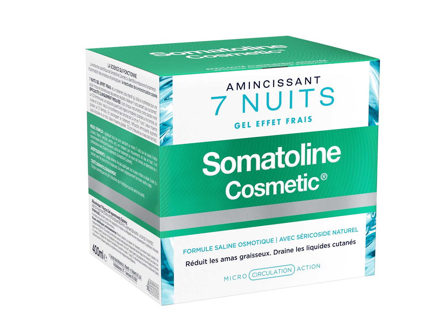 Somatoline 7 Nuits Amincissant Gel Minceur 400 ml